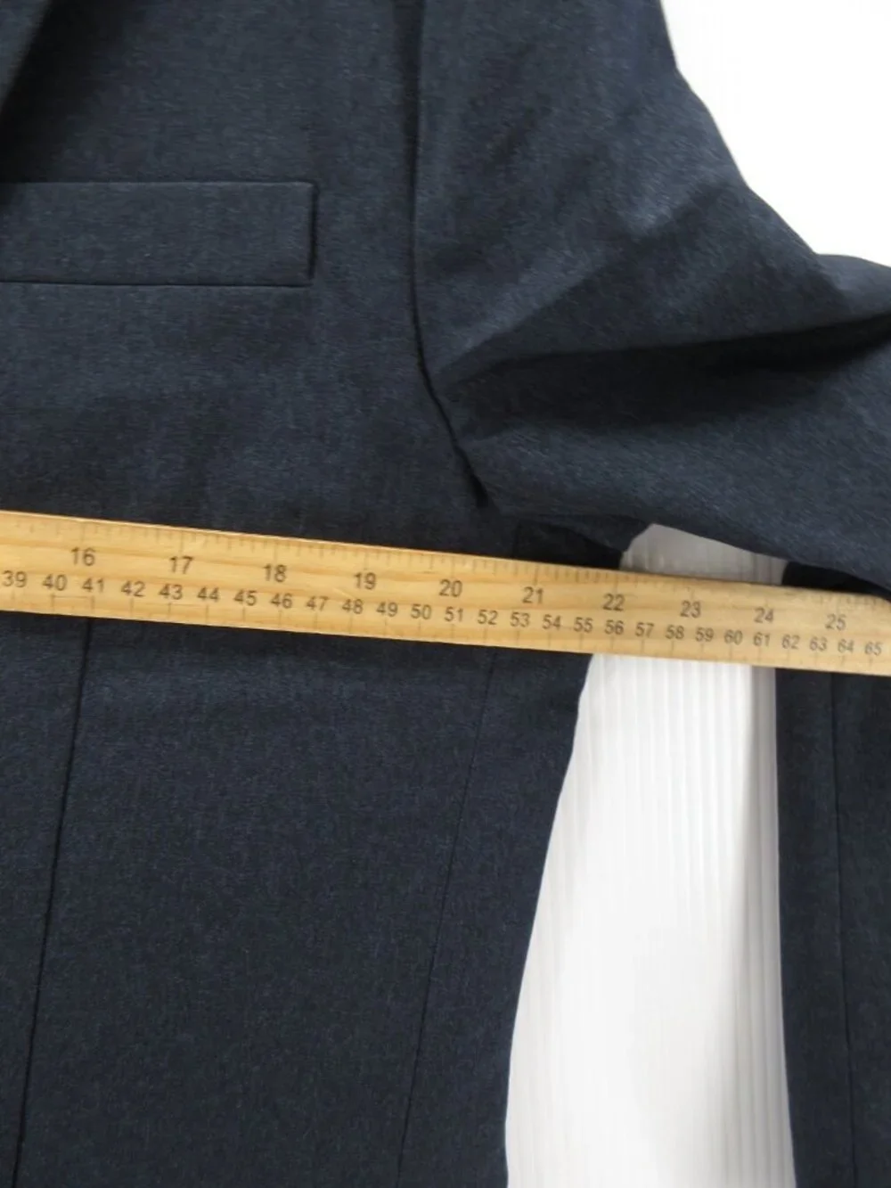 Bluffworks Sport Coat 42 Navy Gramercy Blazer Performance Slim Travel